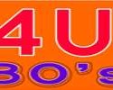 online radio 4U 80s FM, radio online 4U 80s FM,