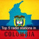 Top 5 radio stations in Colombia