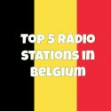 Top 5 radio stations in Belgium