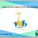 Listen to the VOB 92.9 FM radio playlist