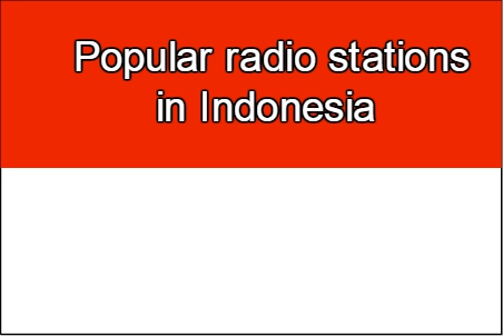 Popular online radio stations in Indonesia