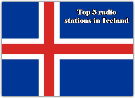 Top 5 online radio stations in Iceland