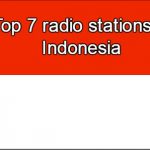 Top 7 online radio stations in Indonesia