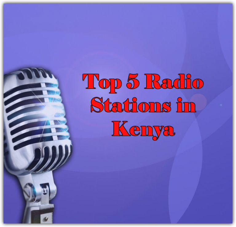 Top 5 Radio Stations in Kenya