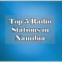 Top 5 Radio Stations in Namibia online
