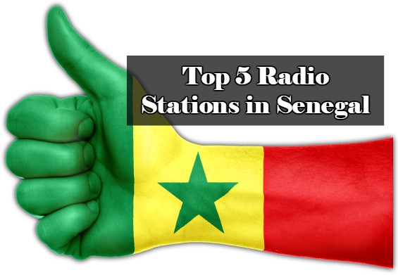 Top 5 online Radio Stations in Senegal