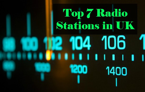 Top 7 Radio Stations in UK live