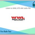 Listen to WWL 870 AM radio FM live