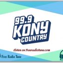 99.9 KONY Country FM Listen Live