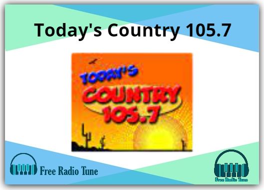 Today's Country 105.7 radio