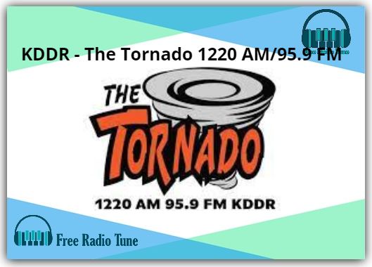 KDDR - The Tornado 1220 AM_95.9 FM